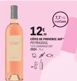 E.Leclerc Côtes de provence aop peyrassol offre