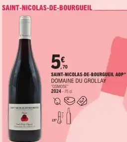 E.Leclerc Saint-nicolas-de-bourgueil aop domaine du grollay offre