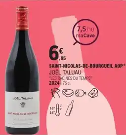 E.Leclerc Saint-nicolas-de-bourgueil aop joël taluau offre