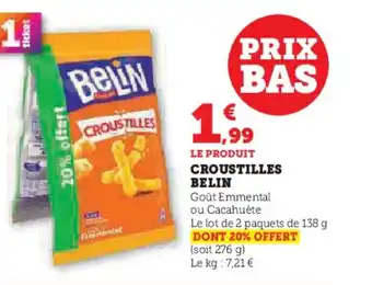Hyper U BELIN Croustilles offre