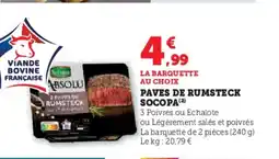 Hyper U SOCOPA Paves de rumsteck offre