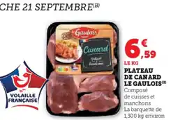 Hyper U LE GAULOIS Plateau de canard offre