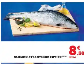Hyper U Saumon atlantique entier offre