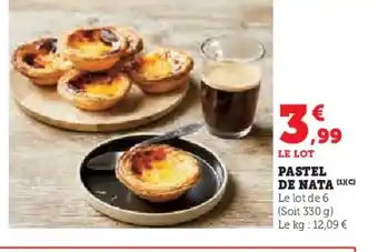 Hyper U Pastel de nata offre