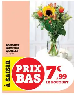 Hyper U Bouquet compose camille offre