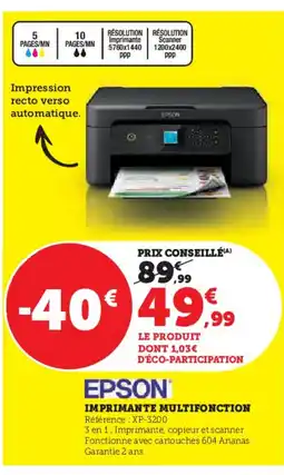 Hyper U EPSON Imprimante multifonction offre