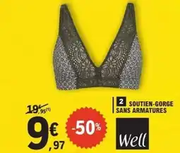 E.Leclerc Soutien-gorge sans armatures offre