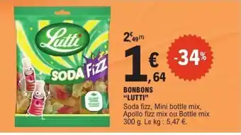 E.Leclerc LUTTI Bonbons offre
