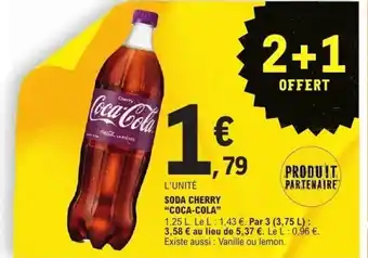 E.Leclerc COCA-COLA Soda cherry offre