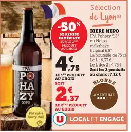 Hyper U NEPO Biere offre