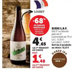 U Express L.B.F. Biere offre