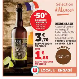 U Express SLASH Biere offre
