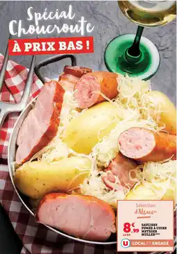 U Express Saucisse fumée à cuire muller offre