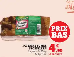 U Express STOEFFLER Poitrine fumee offre