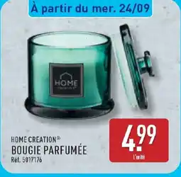 ALDI HOME CREATION Bougie parfumée offre