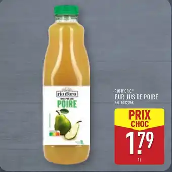 ALDI RIO D'ORO Pur jus de poire offre