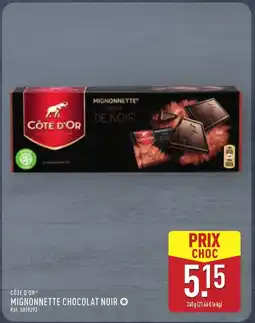 ALDI CÔTE D'OR Mignonnette chocolat noir offre