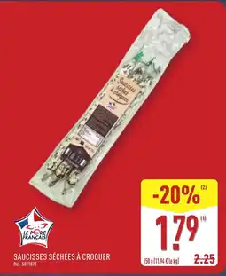 ALDI Saucisses séchées à croquer offre