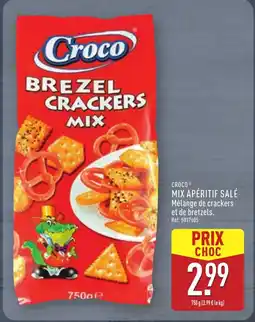 ALDI CROCO Mix apéritif salé offre