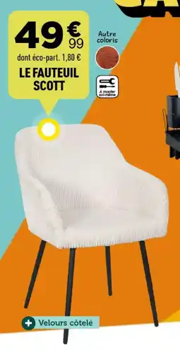 Centrakor Le fauteuil scott offre