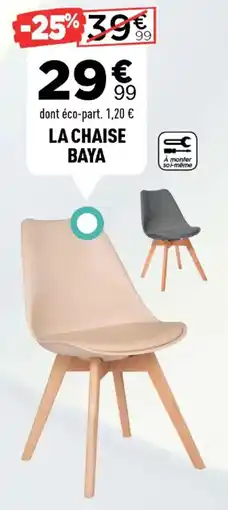 Centrakor La chaise baya offre