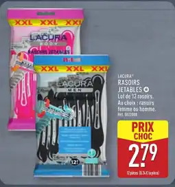 ALDI LACURA Rasoirs jetables offre