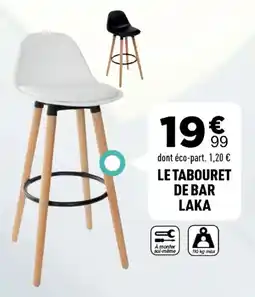 Centrakor Le tabouret de bar laka offre