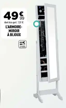 Centrakor L'armoire- miroir à bijoux offre