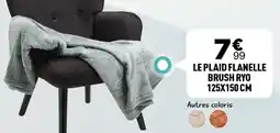 Centrakor Le plaid flanelle brush ryo offre