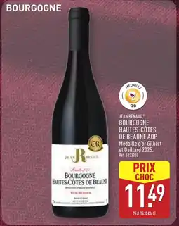 ALDI JEAN RENAUD Bourgogne hautes-côtes de beaune aop offre
