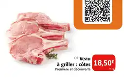 Colruyt Veau à griller : côtes offre