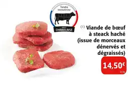 Colruyt Viande de bœuf à steak haché (issue de morceaux dénervés et dégraissés) offre