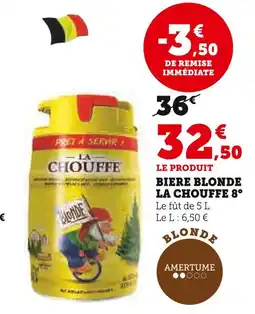 U Express La Chouffe Biere blonde 8° offre