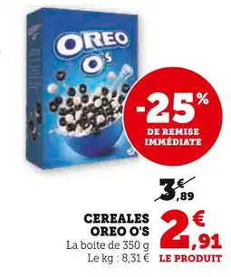 U Express OREO Cereales Oreo O's offre
