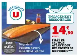 U Express U Filet de saumon atlantique des fjords de Norvège offre