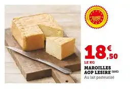 U Express LESIRE Maroilles AOP offre