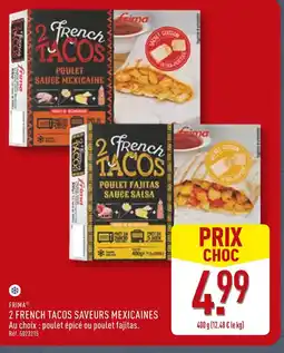 ALDI FRIMA 2 French Tacos Saveurs Mexicaines offre