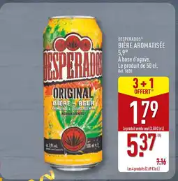 ALDI DESPERADOS Bière aromatisée offre