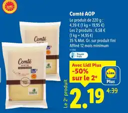 Lidl Comté AOP offre