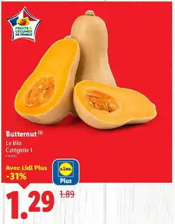 Lidl Butternut offre