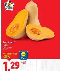 Lidl Butternut offre