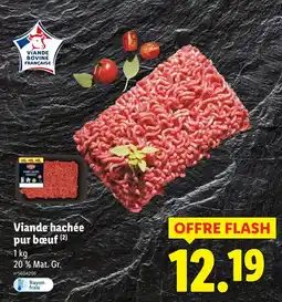 Lidl Viande hachée pur bœuf offre