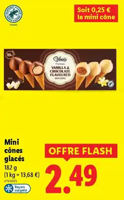 Lidl Mini cônes glacés offre