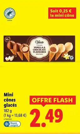 Lidl Mini cônes glacés offre