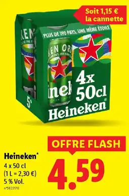 Lidl Heineken offre