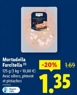 Lidl Italiamo Mortadella Farcitella offre