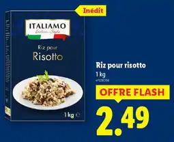 Lidl Italiamo Riz pour risotto offre