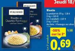 Lidl Italiamo Risotto offre