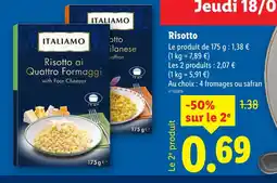 Lidl ITALIAMO Risotto offre