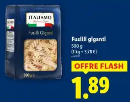 Lidl Italiamo Fusilli Giganti offre